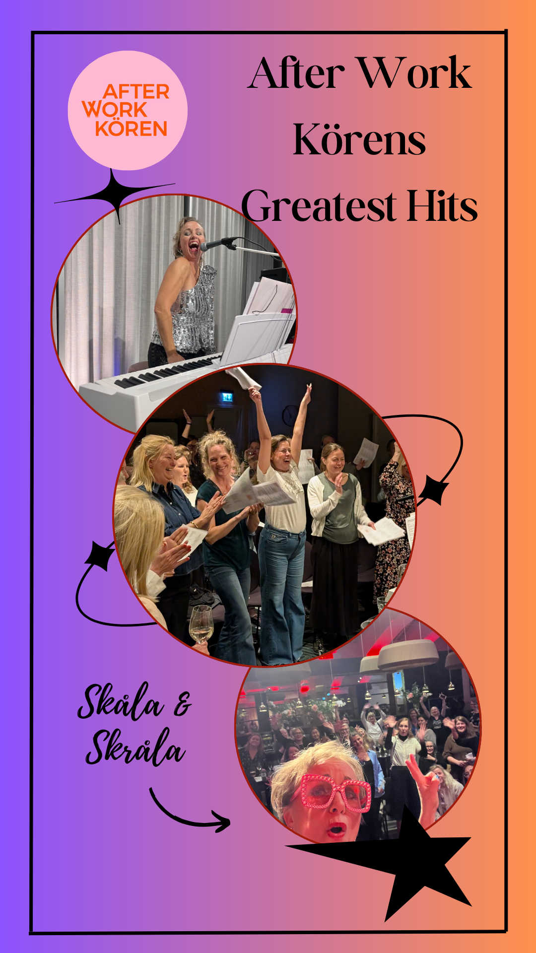 After Work Kören GÖTEBORG 9/4 - GREATEST HITS