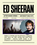After Work Kören STOCKHOLM 27/11 ED SHEERAN